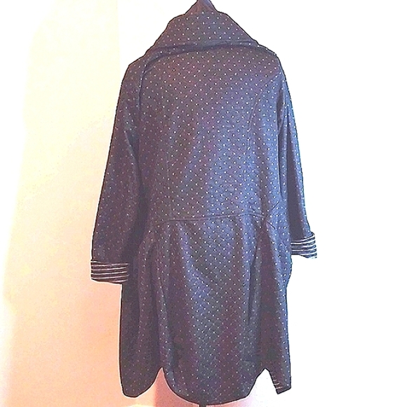 NWT Tulip Clothing Funky Bohemian Toggle Jacket Black Cotton Size M - Picture 6 of 9